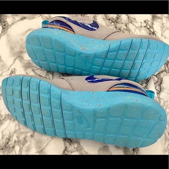 ⚡️🔹👟  Rare Blue & Grey Nike Roshe  👟🔹⚡️ - Picture 5 of 6